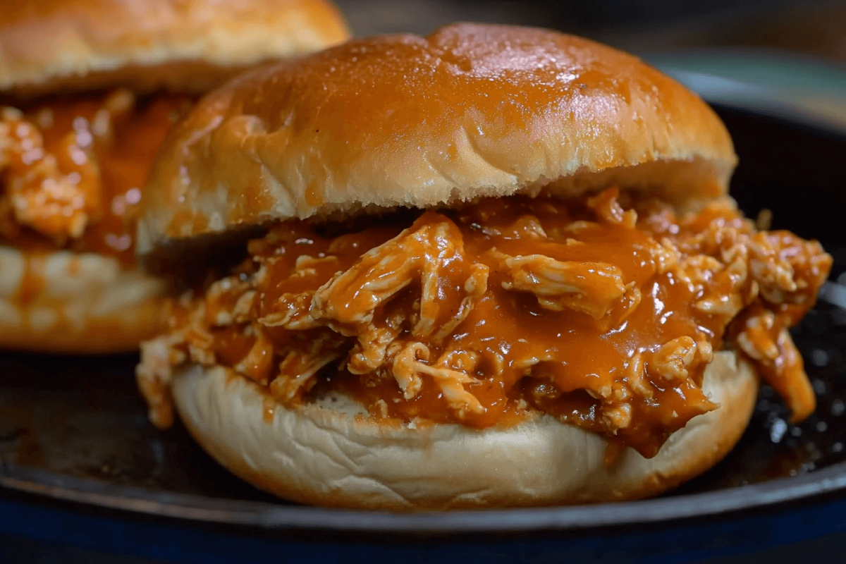 Cheesy Chicken Sloppy Joes