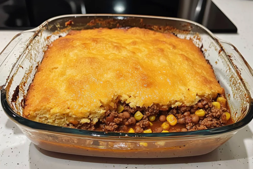 Cowboy Cornbread Casserole