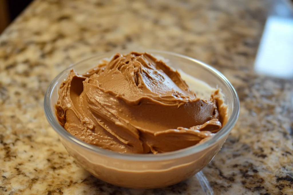 Icing Fudge Peanut Butter