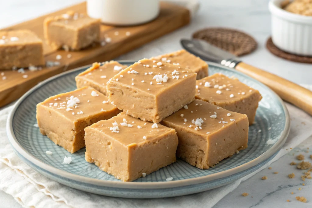 Peanut Butter and Frosting Fudge