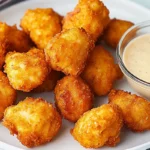 Crispy Air Fryer Chicken Bites with Dipping Sauce