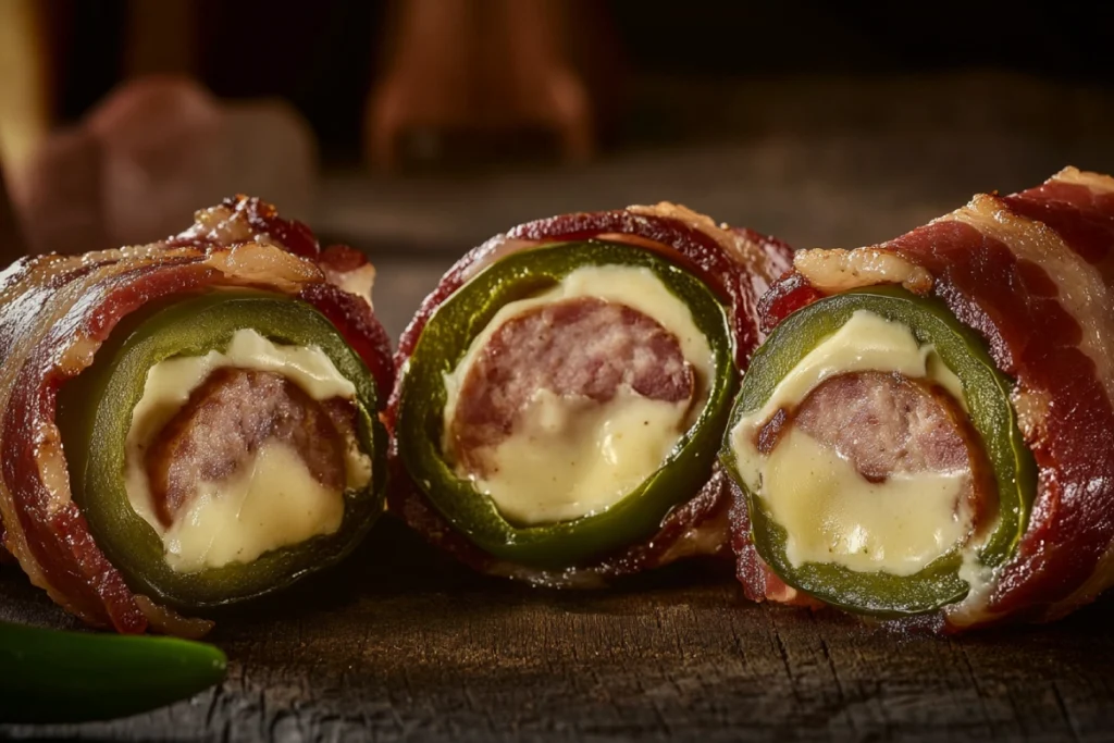 Armadillo Eggs with Creamy Cheese and Sausage