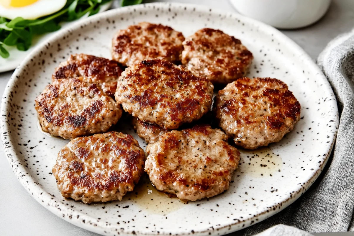 Homemade Chicken Breakfast Sausage Patties