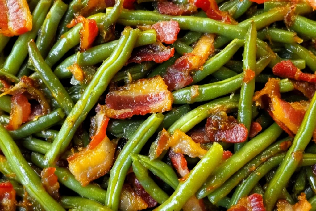 Crack Green Beans Recipe Close-Up