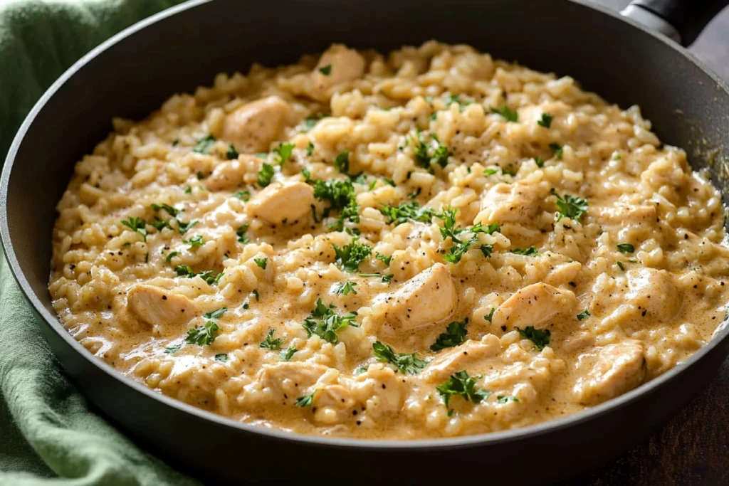 Creamy Chicken and Rice Dish