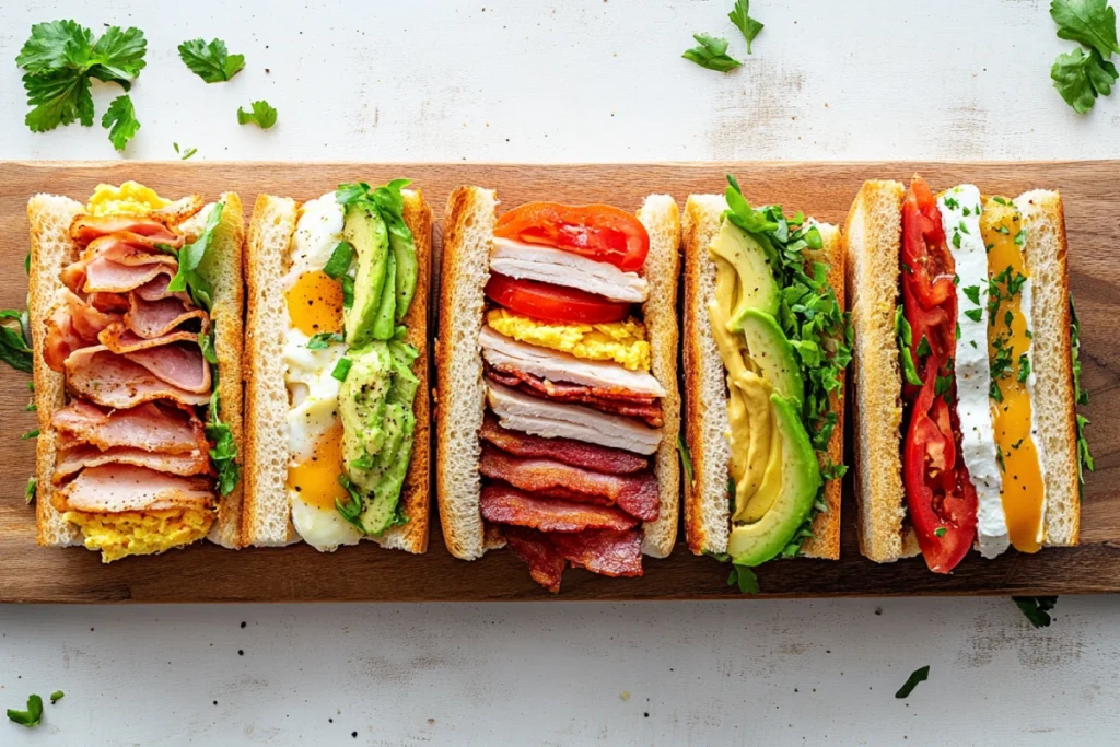 Delicious Variations of the Turkey Bacon Sandwich