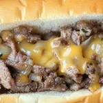 Blackstone Philly Cheesesteak Close-Up